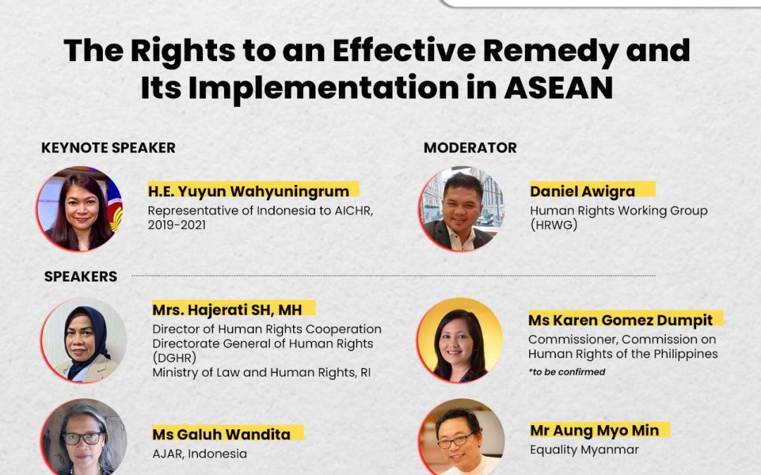 The Rights to an Effective Remedy and Its Implementation in ASEAN